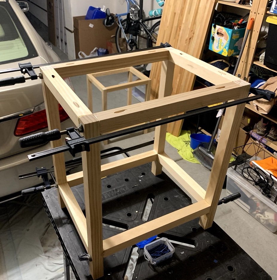 End Table Base Assembly