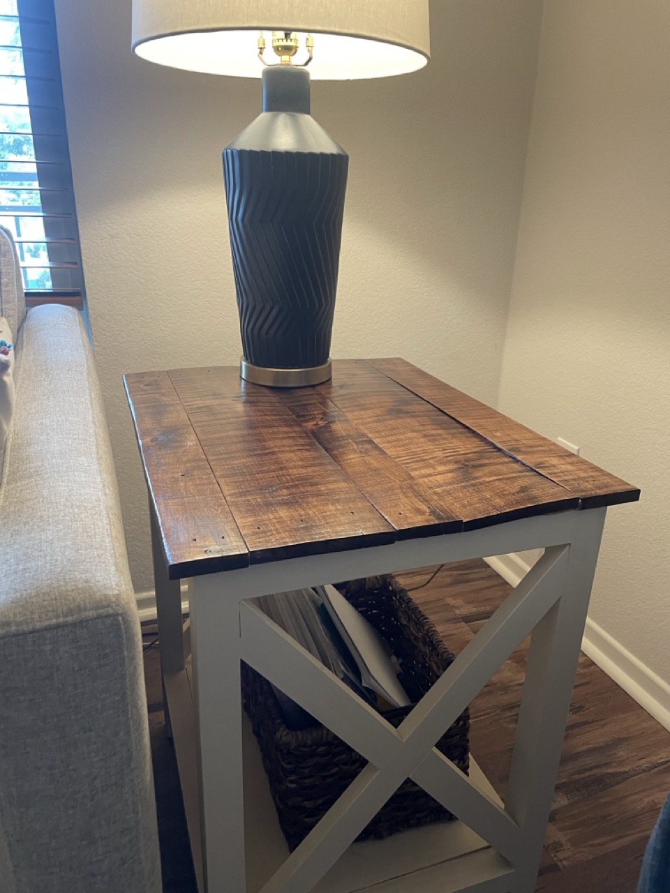 New Farmhouse End Table